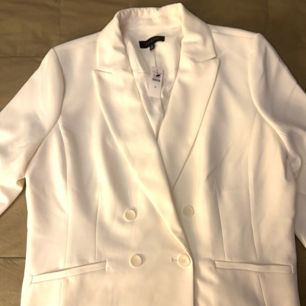 NWT Talbots Ivory Jacket, Size 16